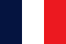 Flagge der Sprache Français